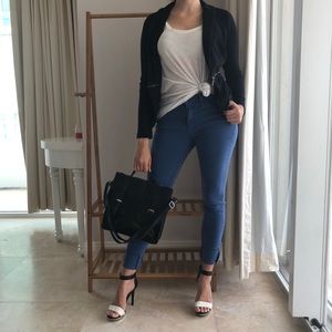 Flying Monkey Blue stretchy skinny pants size 29